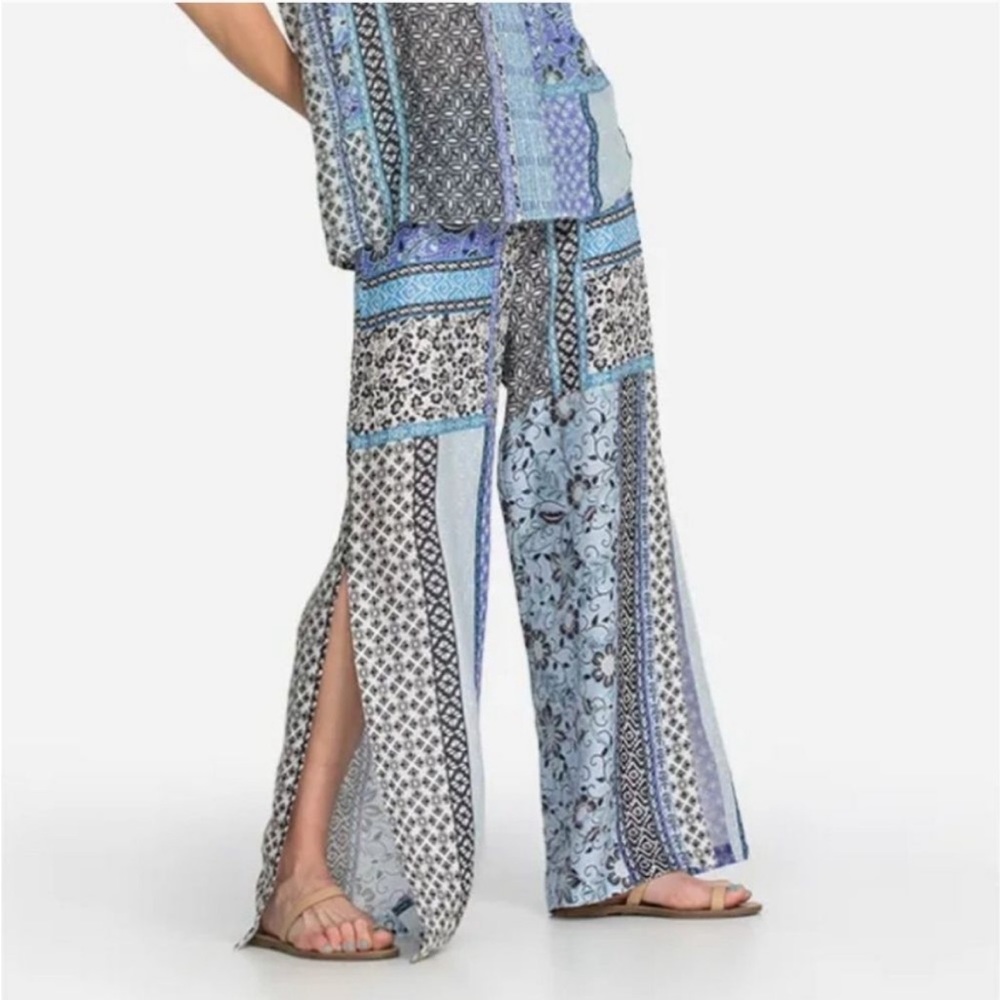 Johnny Was Casablanca Linen Lounge Pants Size XS